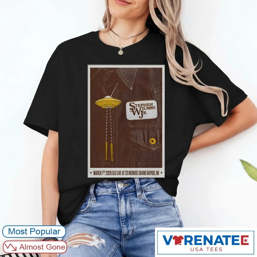 Official Stephen Wilson JR. GLC Monroe Grand Rapids MI March 7 2026 Poster T-Shirt