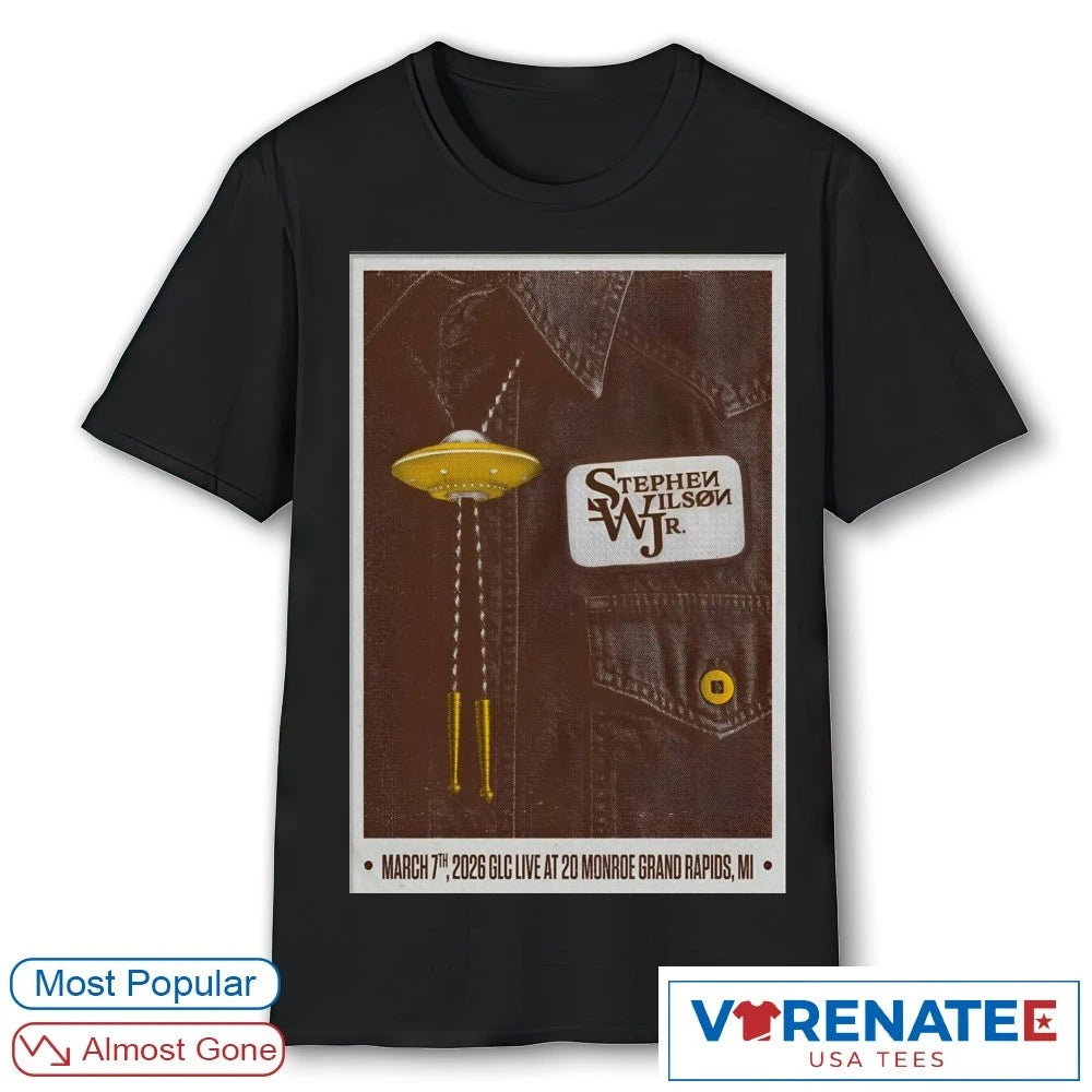 Official Stephen Wilson JR. GLC Monroe Grand Rapids MI March 7 2026 Poster T-Shirt