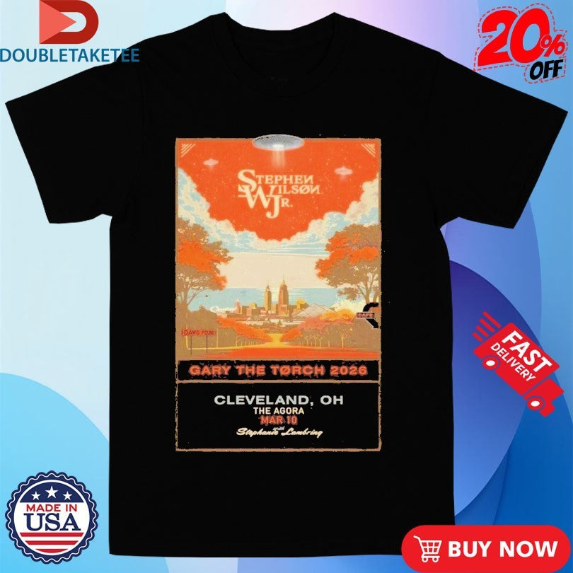 Official Stephen Wilson JR. In Cleveland OH On Mar 10 2026 Shirts