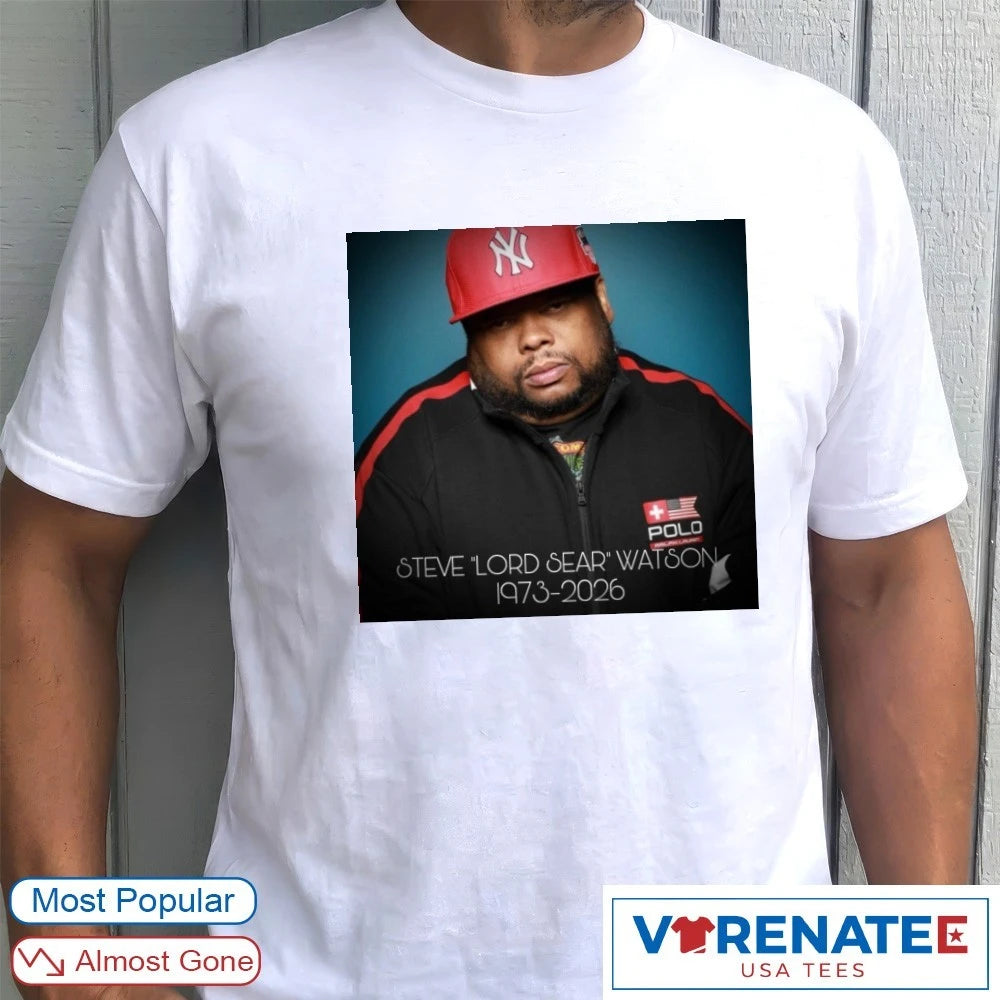 Official Steve Lord Sear Watson 1973-2026 T-Shirt