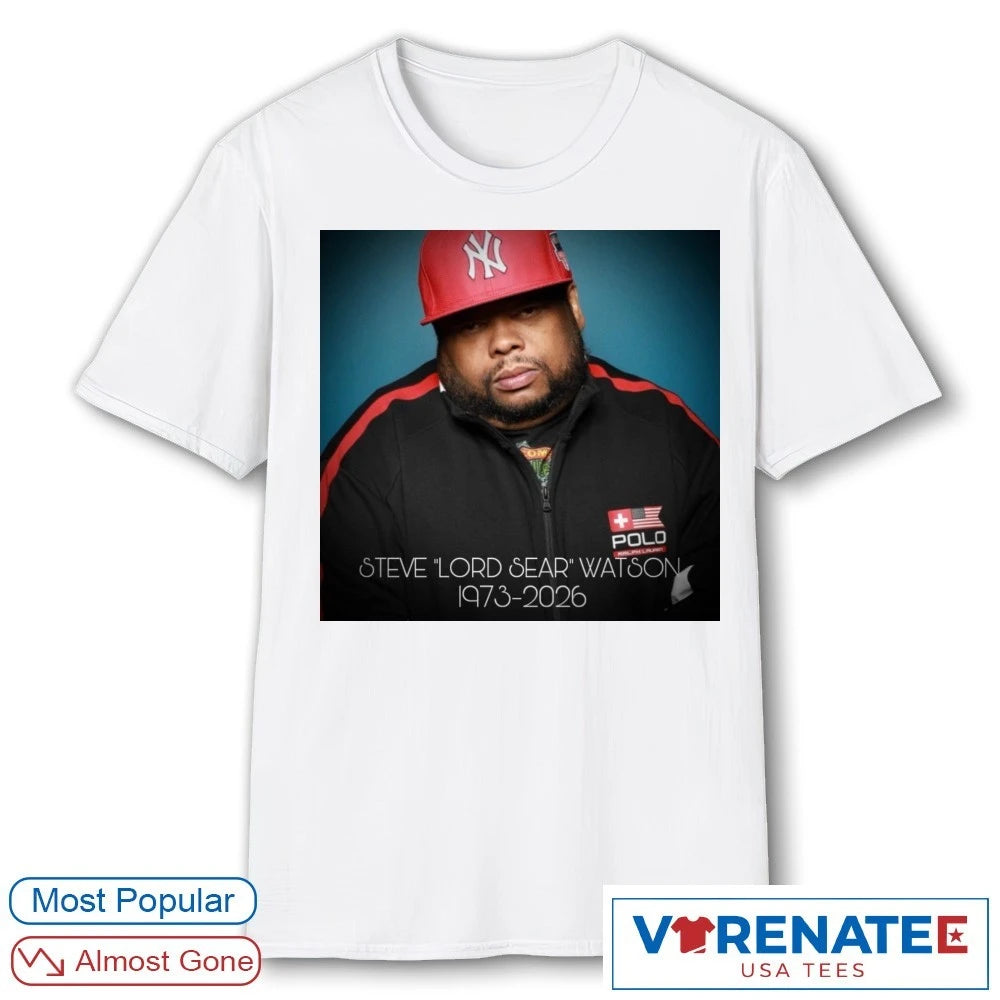 Official Steve Lord Sear Watson 1973-2026 T-Shirt