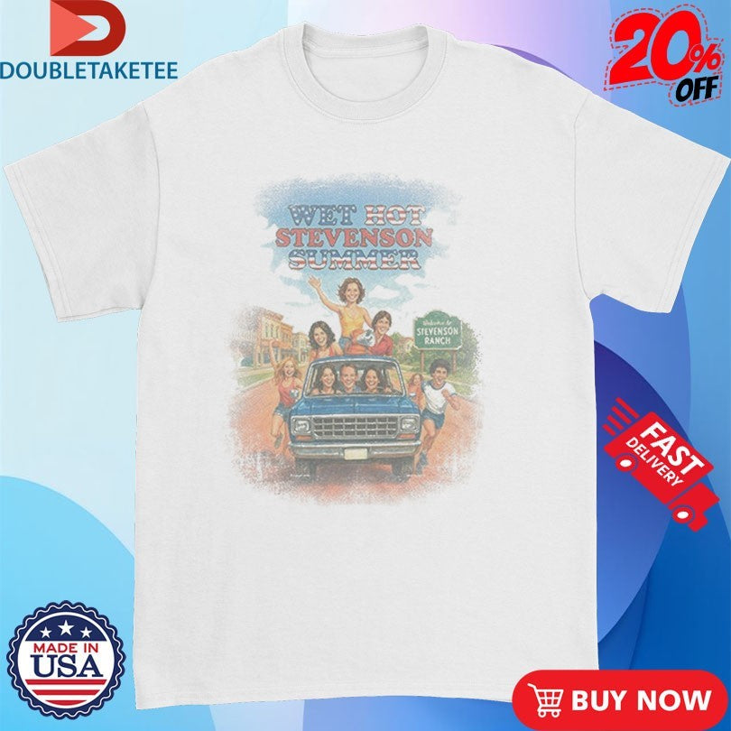 Official Stevenson Ranch X Wet Hot Stevenson Summer Cartoon Shirts