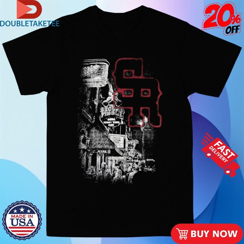 Official Stevenson Ranch x Nashville Broadway The Second Fiddle Music Monky Tonk City Shirts