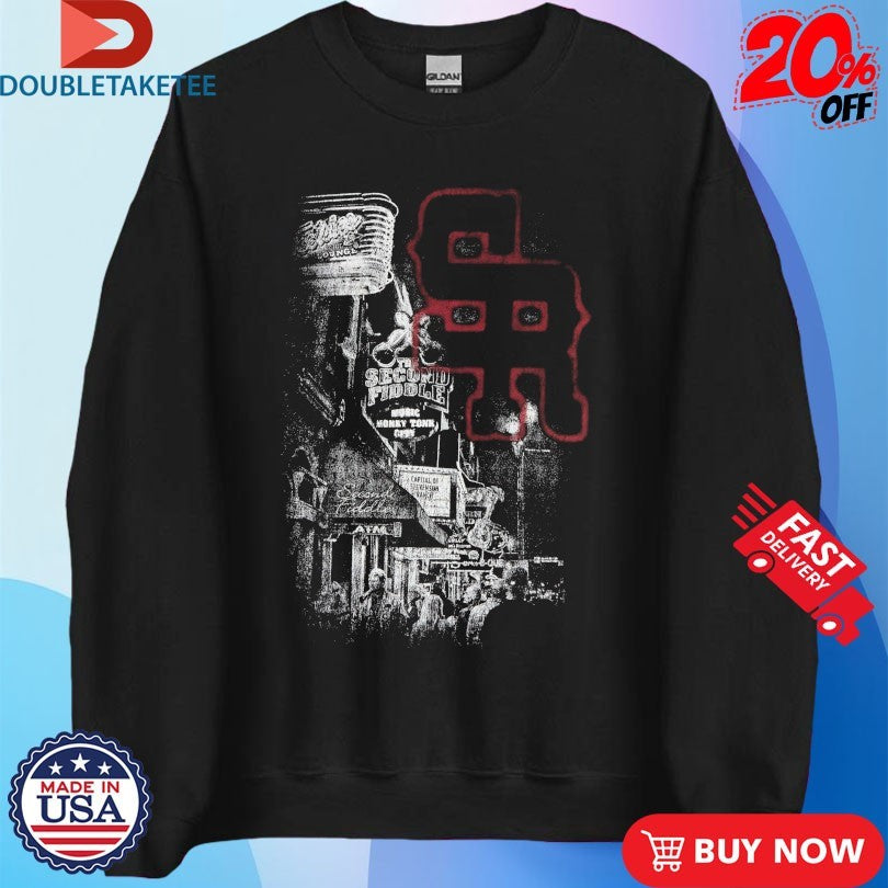 Official Stevenson Ranch x Nashville Broadway The Second Fiddle Music Monky Tonk City Shirts