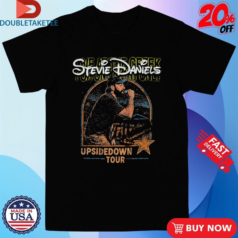 Official Stevie Daniels Stevenson Ranch x LA Greek Upsidedown Tour Shirts