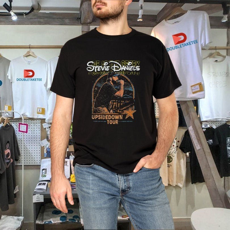 Official Stevie Daniels Stevenson Ranch x LA Greek Upsidedown Tour Shirts