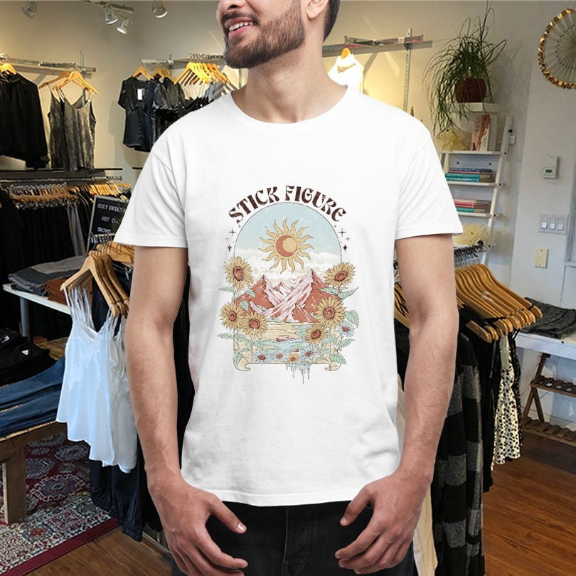 Official Stick Figure Mountain Bloom Shirts