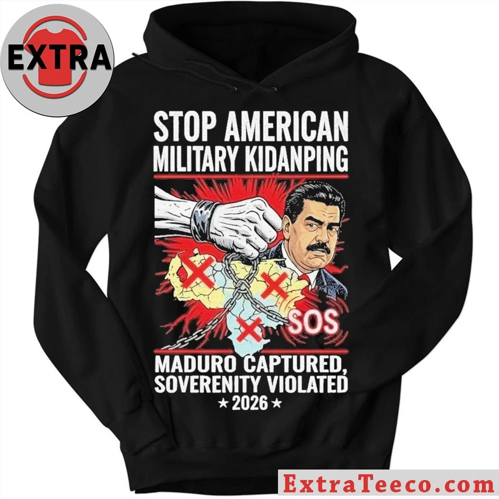 Official Stop American Military Kidnapping T-Shirt