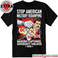 Official Stop American Military Kidnapping T-Shirt