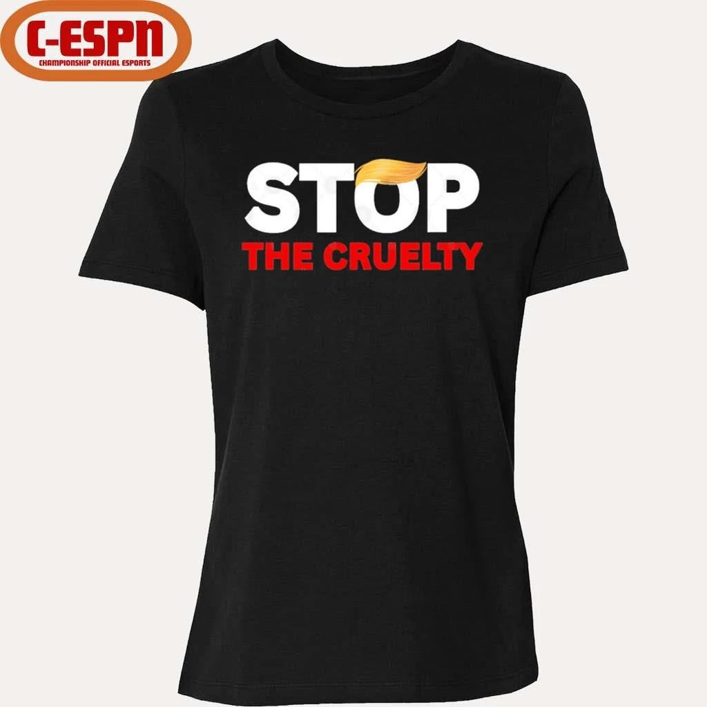 Official Stop The Cruelty Trump T-Shirt