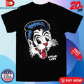 Official Stray Cats Big Blue Cat Head Shirts