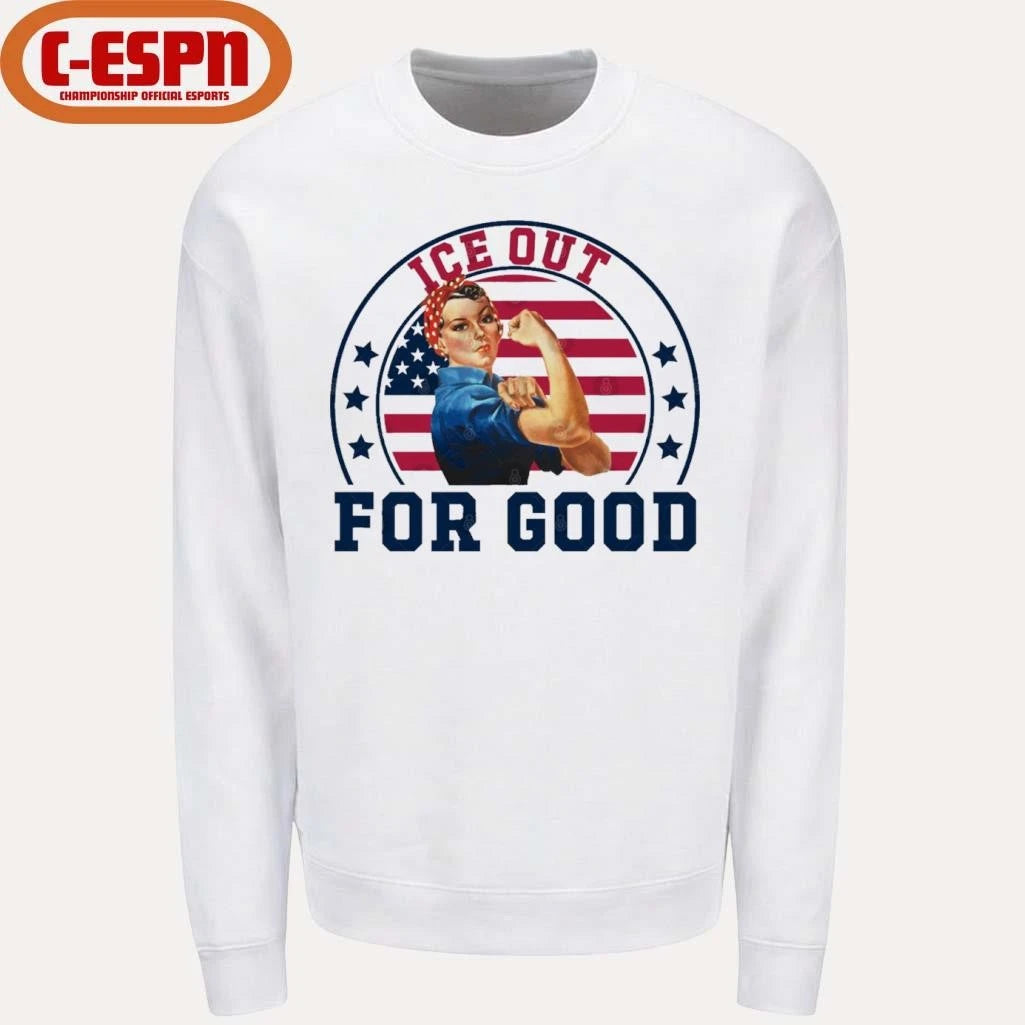 Official Strong Woman ICE Out For Good Shirt