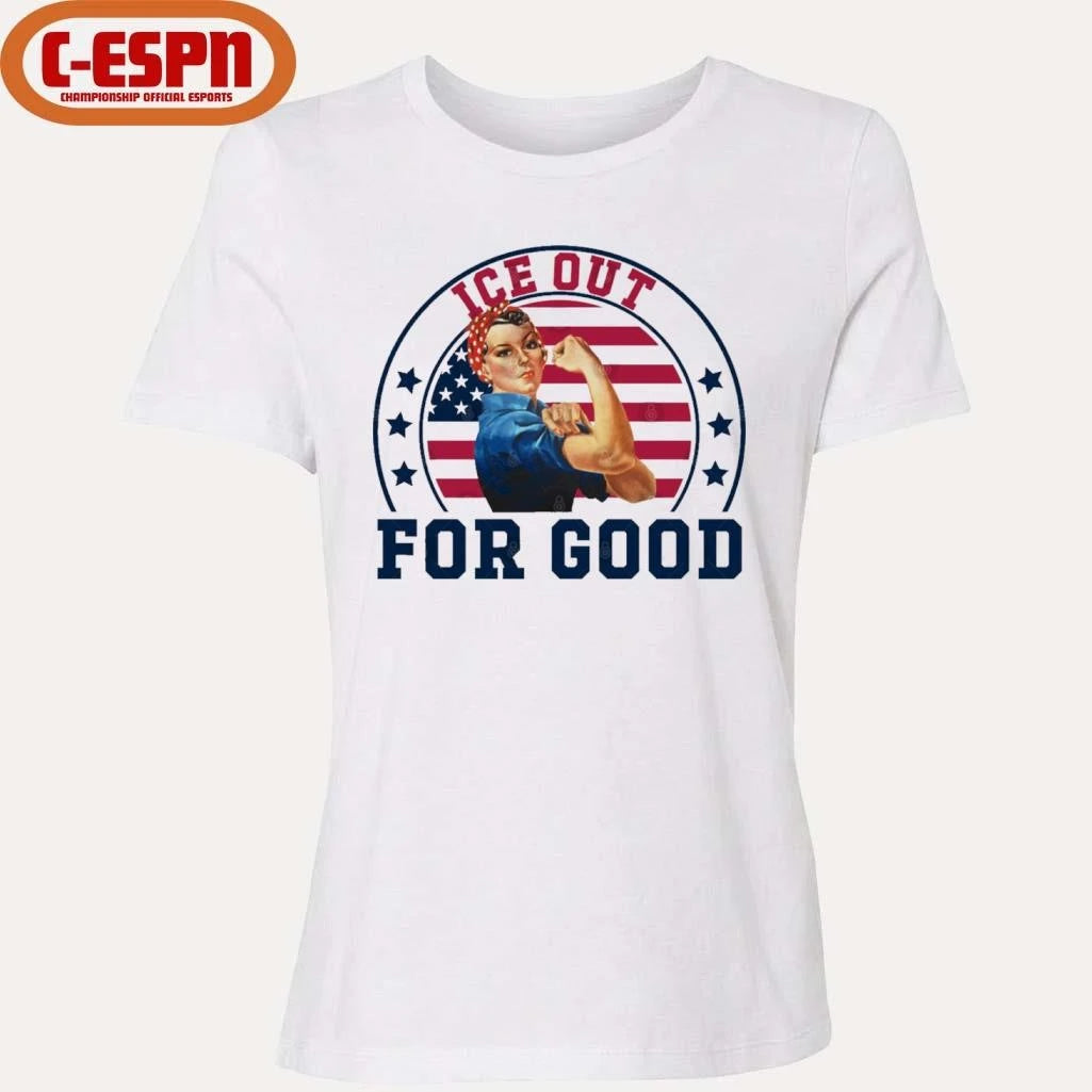 Official Strong Woman ICE Out For Good Shirt