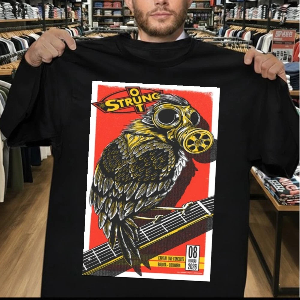 Official Strung Out Feb 8 2026 Bogota Colombia Poster Shirt
