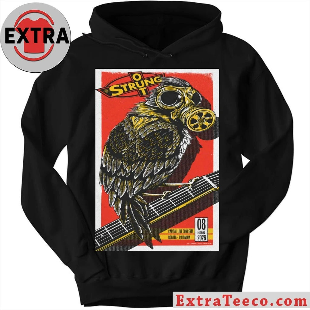Official Strung Out February 8 2026 At Capital Music By Relevant Show Poster Shirt