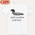 Official Stupid Canadian Wolf Bird Shirt