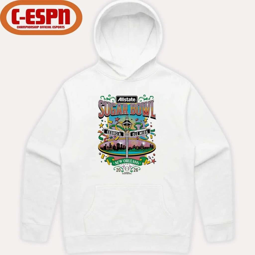 Official Sugar Bowl Bourbon Street Georgia Vs Ole Miss Shirt