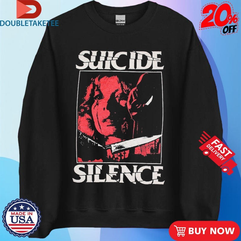 Official Suicide Silence Serene Obscene Knife Shirts
