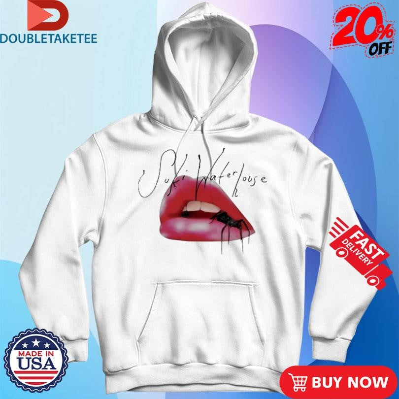 Official Suki Waterhouse Spider Lips T-shirts