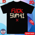 Official Sum 41 Fuck Sum Tour 2025 Shirts