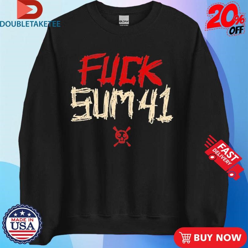 Official Sum 41 Fuck Sum Tour 2025 Shirts