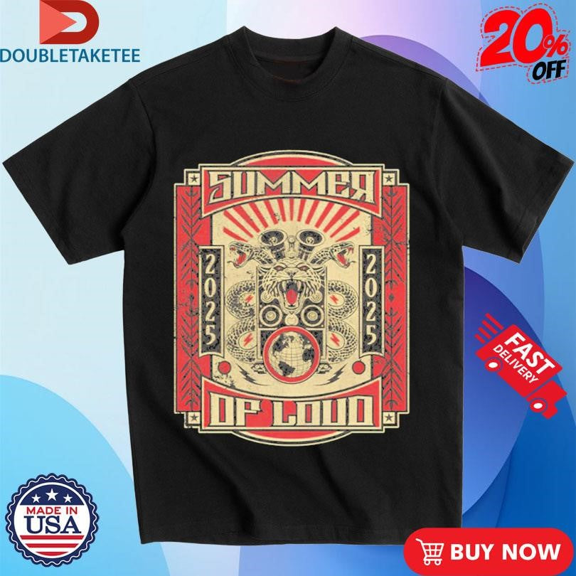 Official Summer Of Loud 2025 Shirts