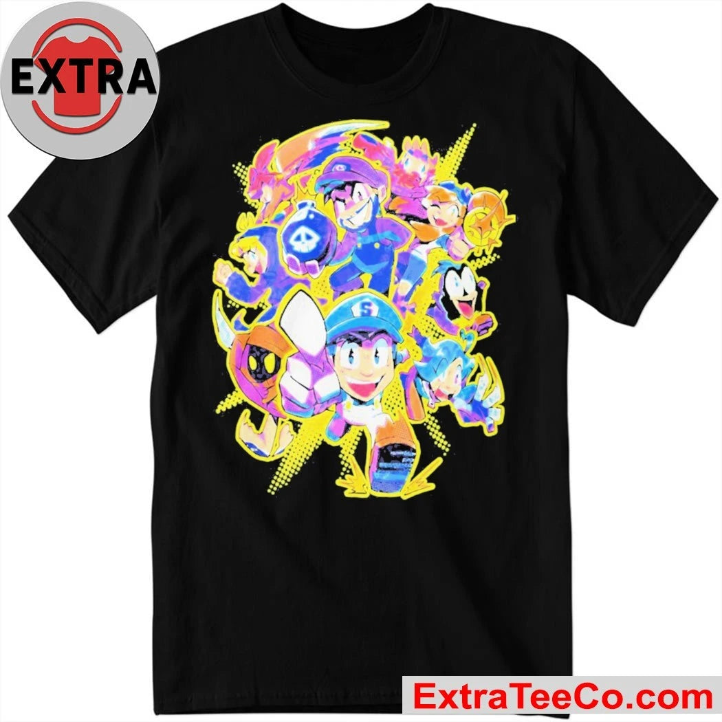Official SuperMarioGlitchy4 All Stars Shirt