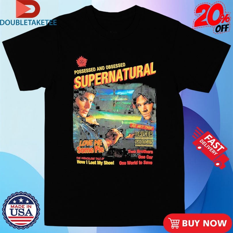 Official Supernatural Possessed And Obsessed Winchester Brothers Shirts