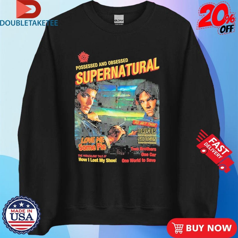 Official Supernatural Possessed And Obsessed Winchester Brothers Shirts