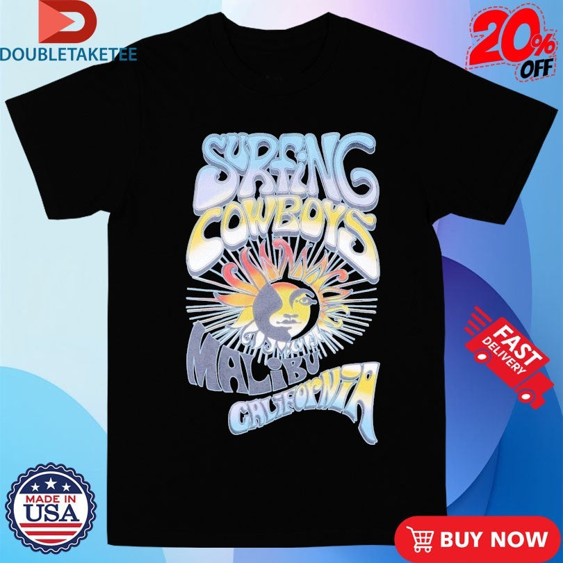 Official Surfing Cowboys Malibu California Lowrider Sun Shirts
