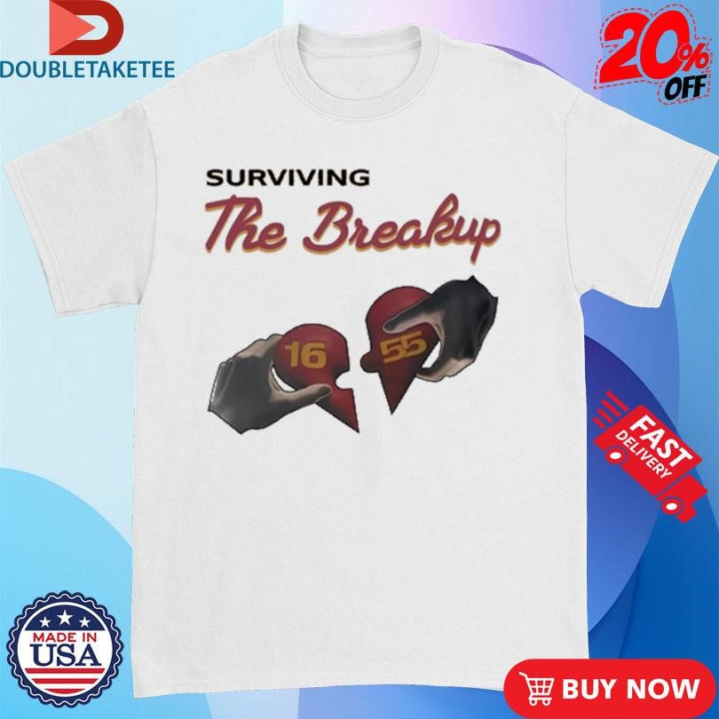 Official Surviving The Breakup Hands Heart Broken Shirts