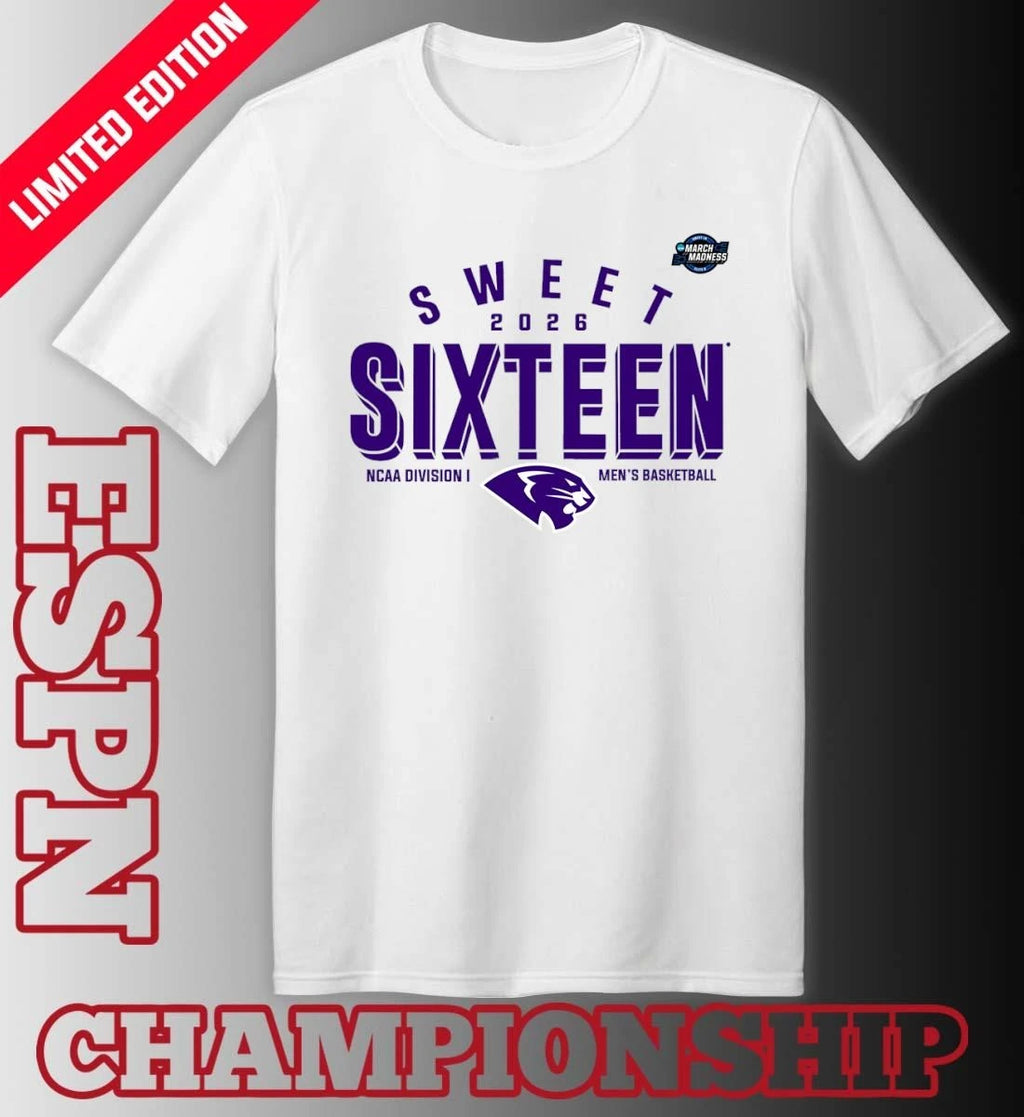 Official Sweet 16 High Point Panthers 2026 NCAA Men’s Basketball T-Shirt