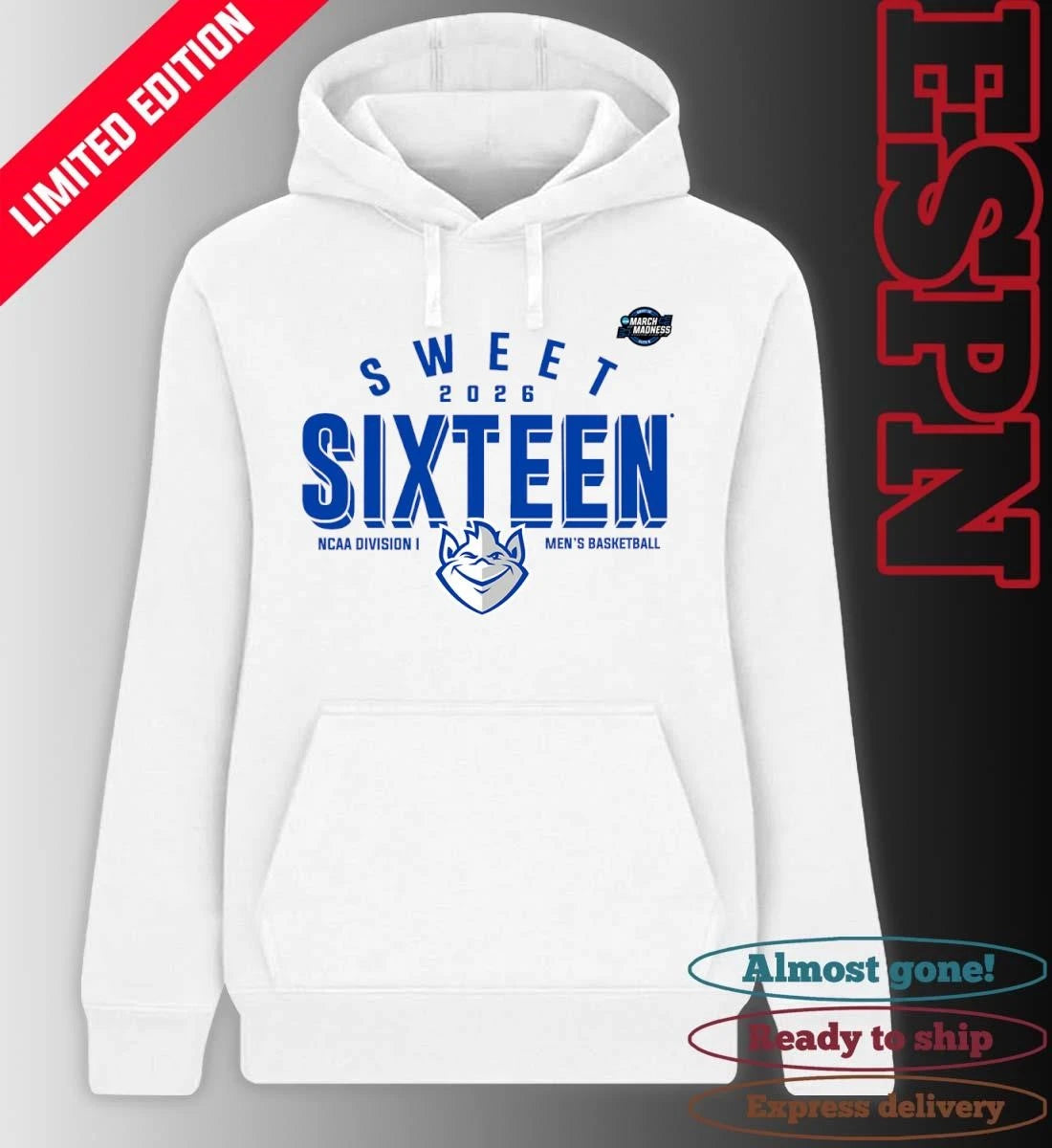 Official Sweet 16 Saint Louis Billikens 2026 NCAA Men’s Basketball T-Shirt