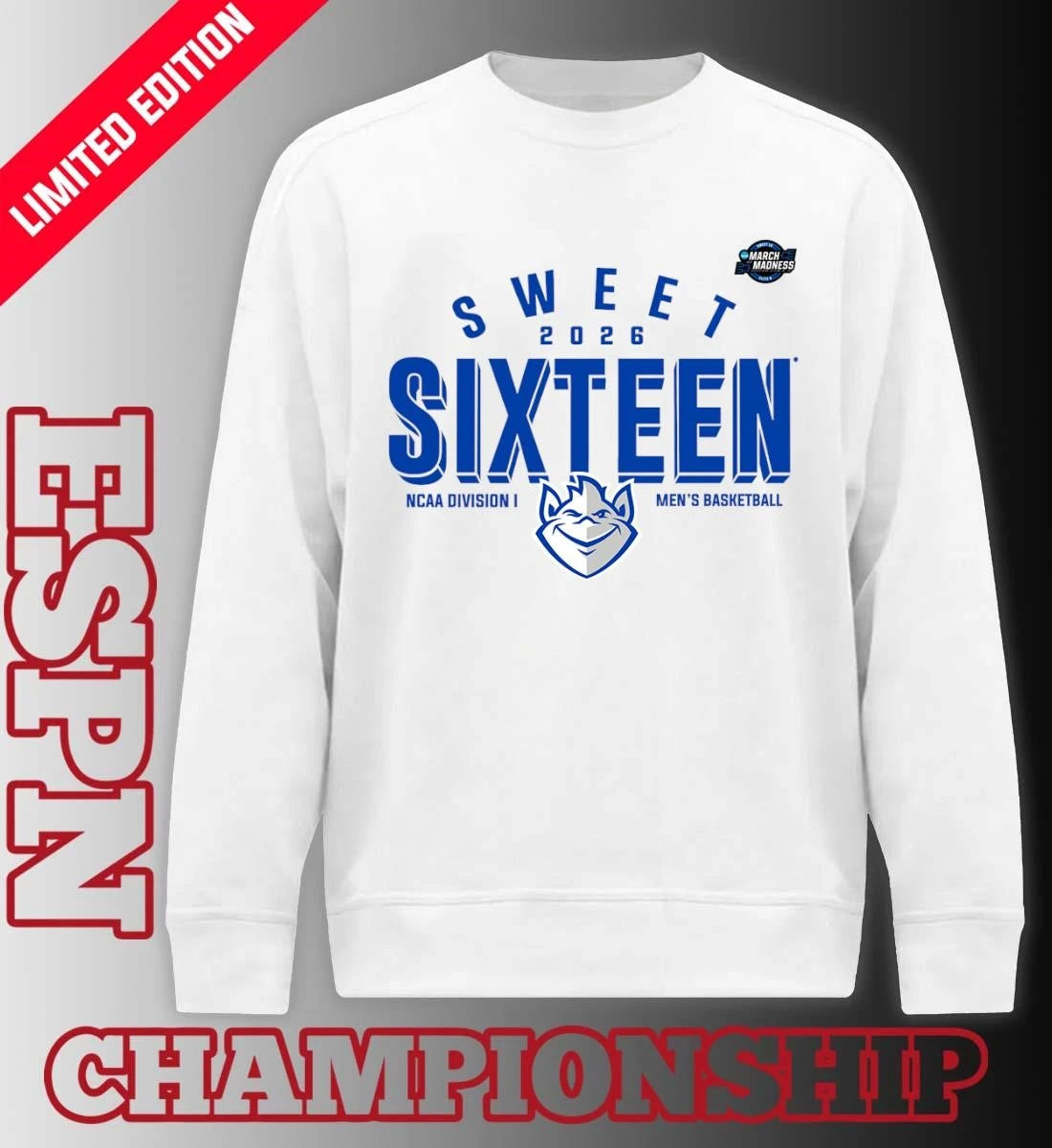 Official Sweet 16 Saint Louis Billikens 2026 NCAA Men’s Basketball T-Shirt