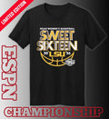 Official Sweet Sixteen 2026 LSU Women’s Basketball Shirt