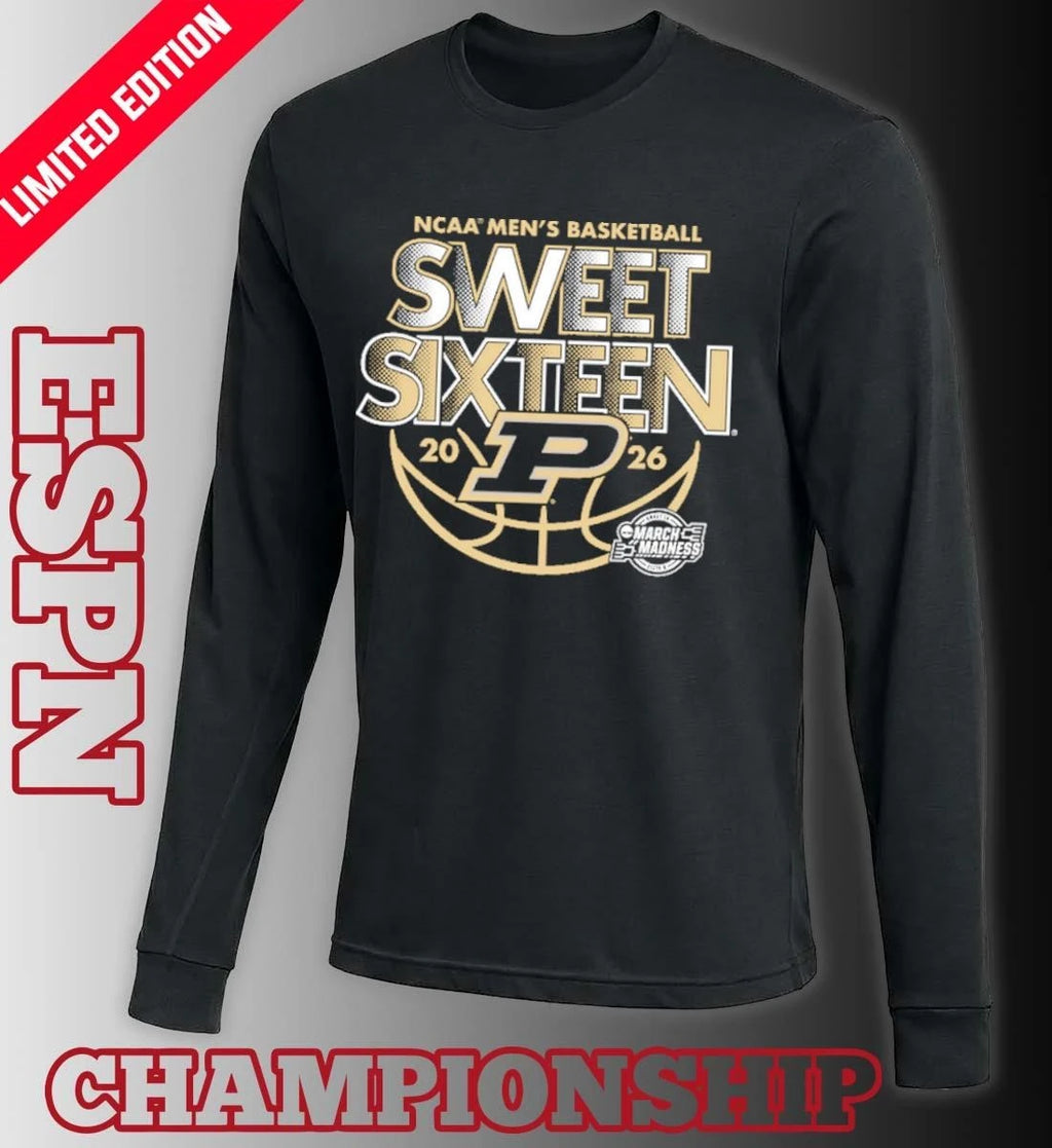 Official Sweet Sixteen 2026 Purdue Men’s Basketball Shirt