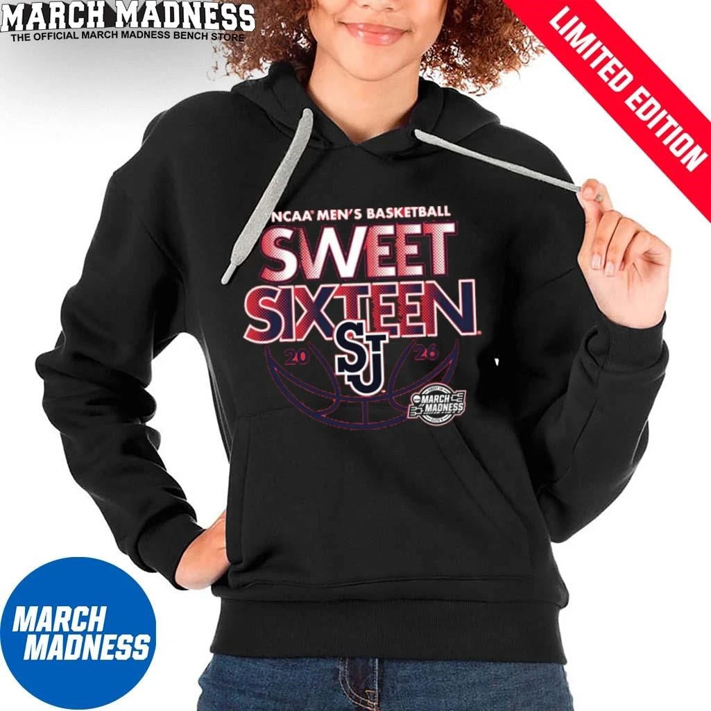 Official Sweet Sixteen 2026 St. John’s Men’s Basketball Shirt