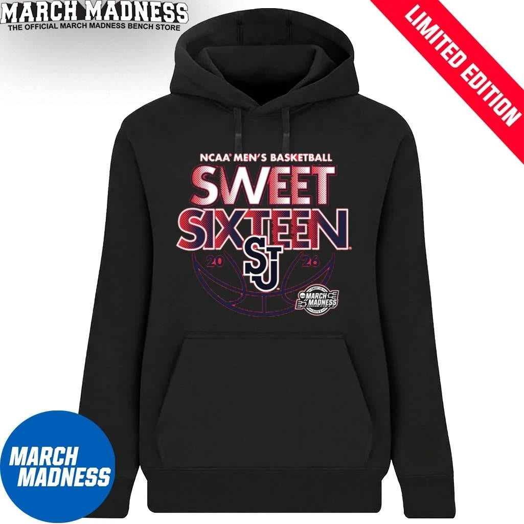 Official Sweet Sixteen 2026 St. John’s Men’s Basketball Shirt
