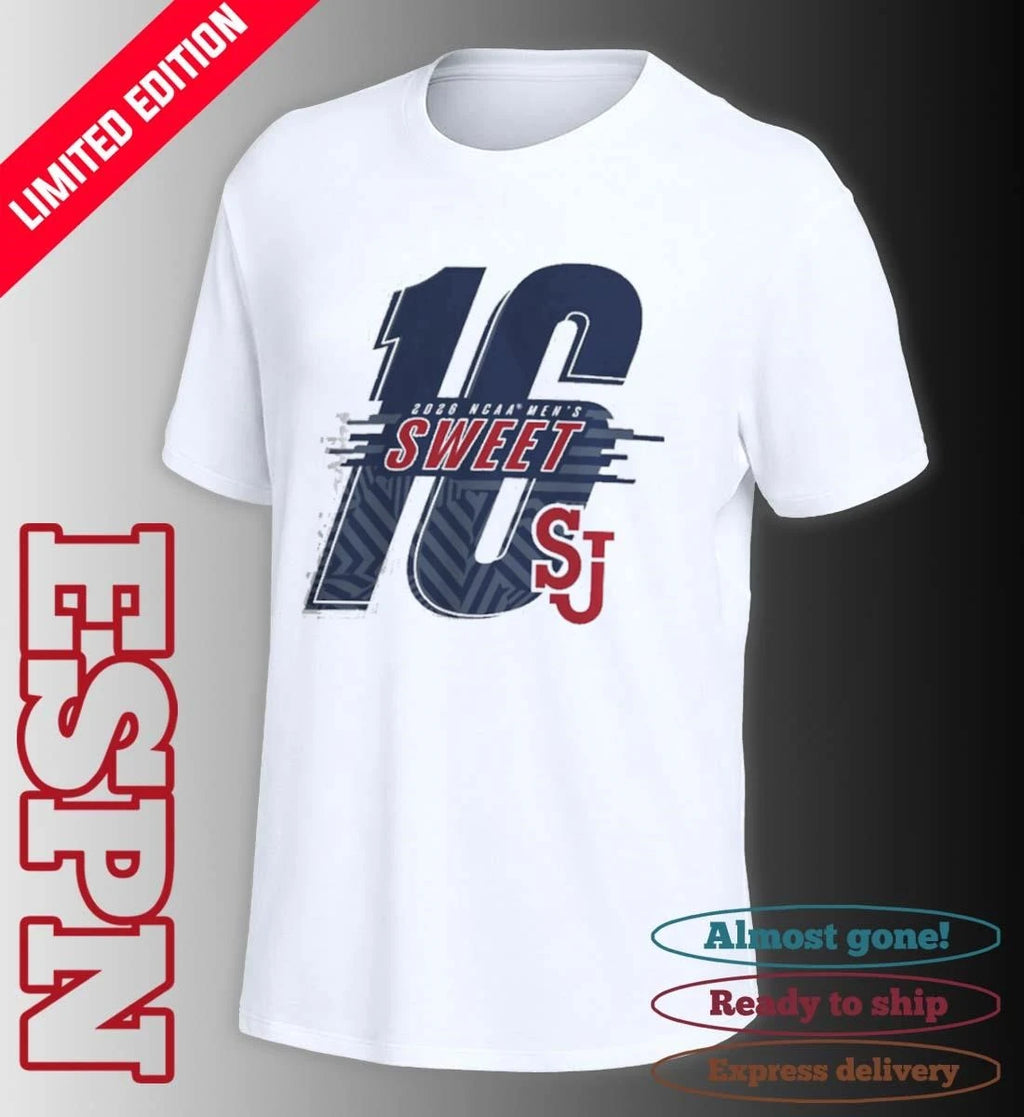 Official Sweet Sixteen St. John’s University Men’s Basketball Shirt