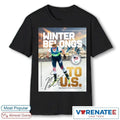 Official Sydney Peterson Winter Belongs To US Milano Cortina 2026 Paralympic Ưinter Games Signature Poster T-Shirt