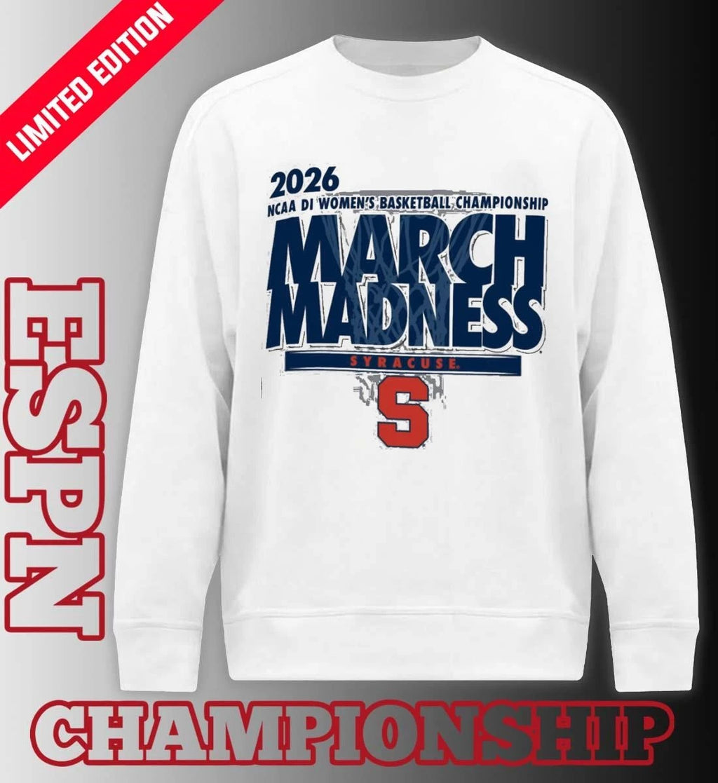Official Syracuse Women’s Basketball Single Team 2026 NCAA March Madness Shirt