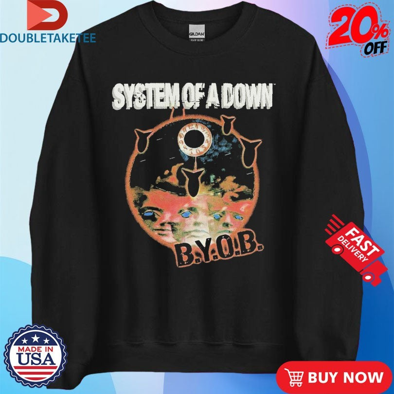 Official System Of A Down BYOB Bomb Shirts
