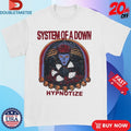 Official System Of A Down Hypnotize Faded Shirts