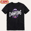 Official TCU Football 2025 Alamo Bowl Champions T-Shirt