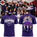 Official TCU Horned Frogs Big 12 Champions 2026 Logo Two Sided Shirt
