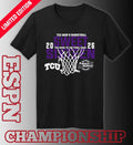 Official TCU Men’s Basketball 2026 Sweet Sixteen The Road To The Final Four Shirt