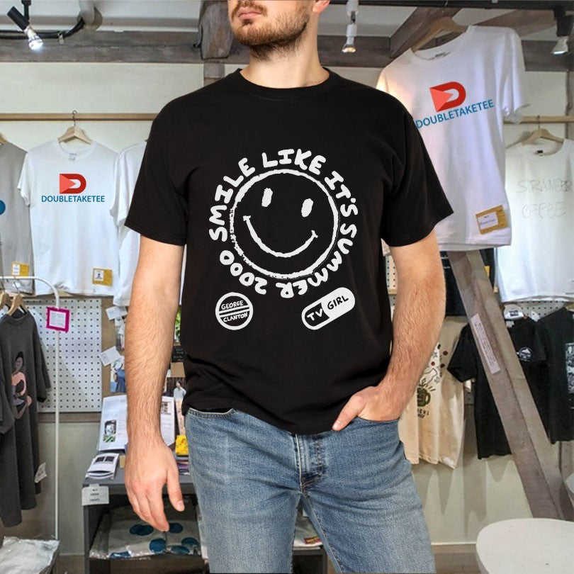 Official TV Girl &amp; George Clanton Smile Like It’s Summer 2000 Medicine Shirts