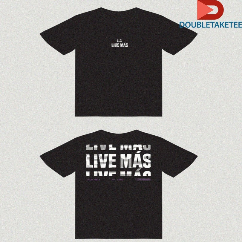 Official Taco Bell Uniform Approved Live Mas 1962 Shirts