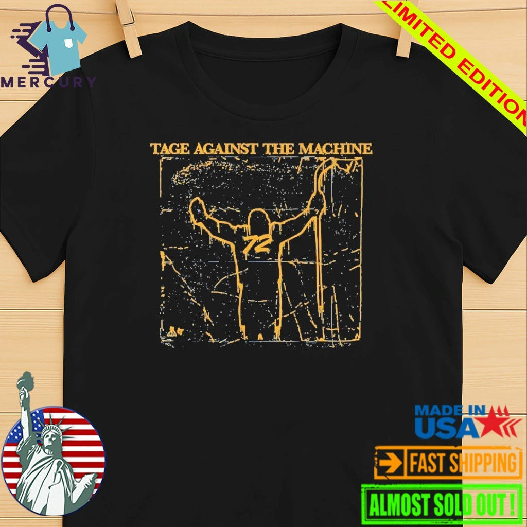 Tage Thompson Tage Against the Machine Shirt