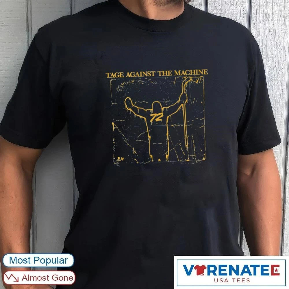 Official Tage Thompson Tage Against the Machine Buffalo Sabres T-Shirt